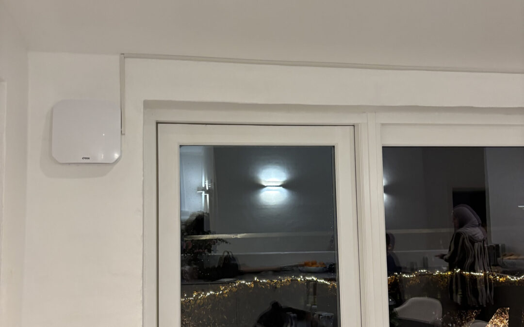 Montering af Duka ventilator med bedre indeklima