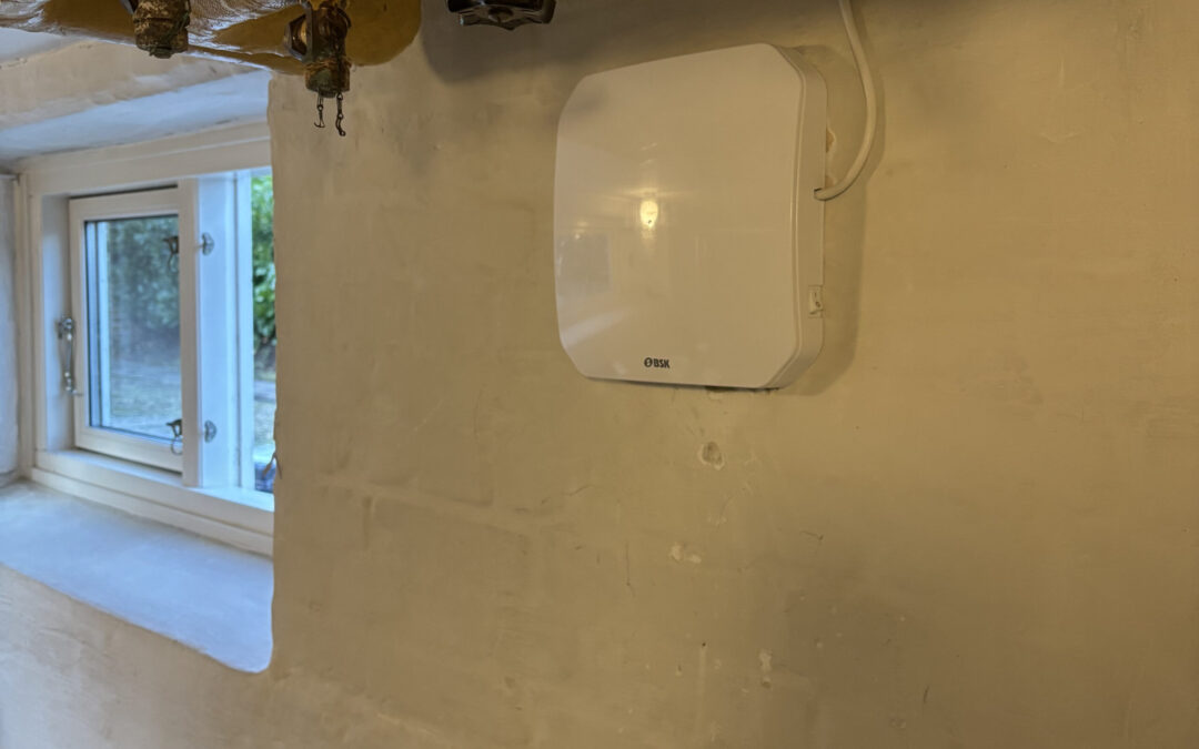 Ventilation krybekælder med krav, tegn og løsninger