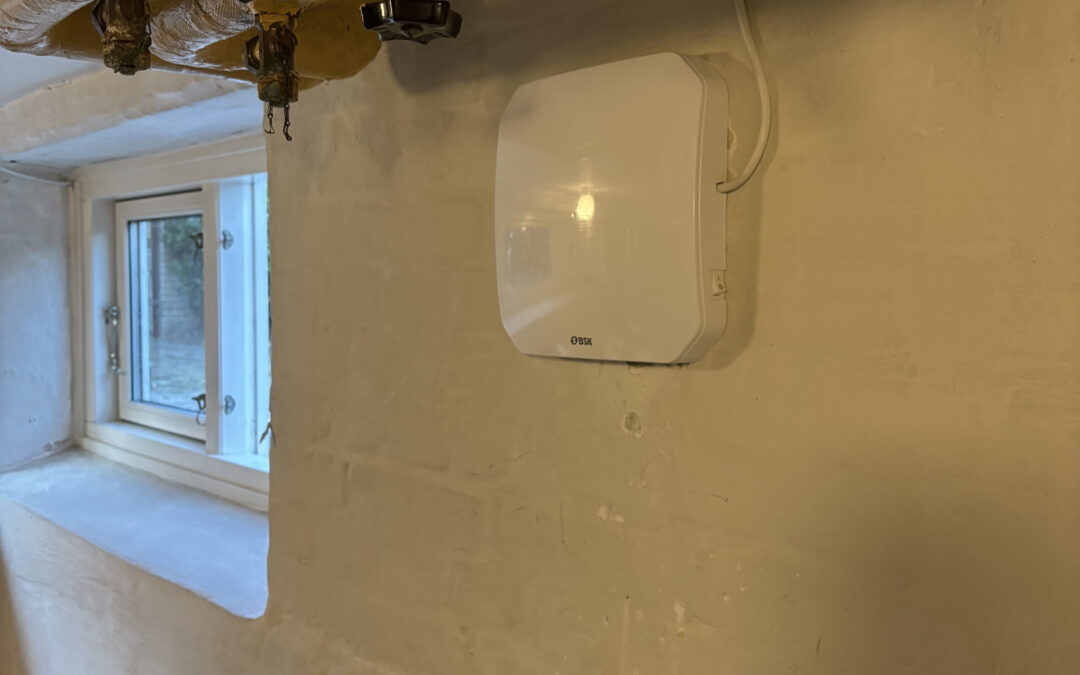 Ventilation radon som løsning på indeklima og fugt