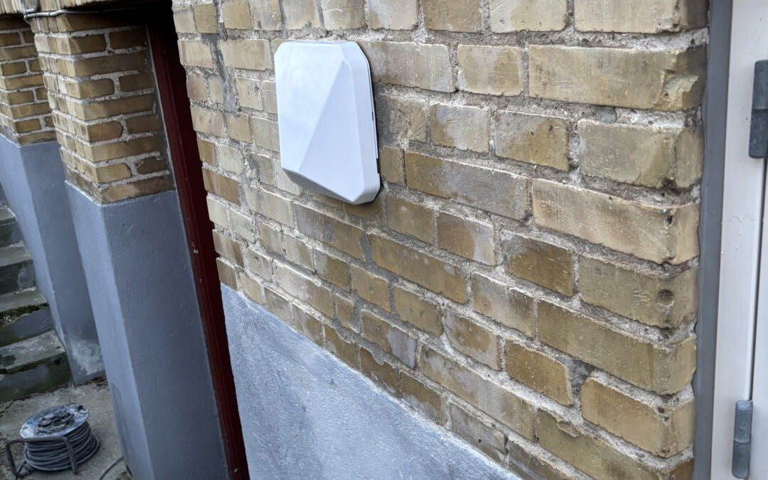 Ventilation til enkelt rum med varmegenvinding i hjemmet