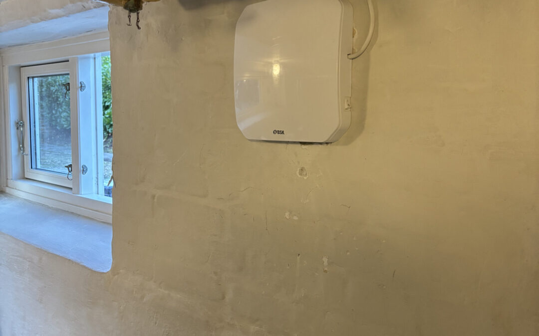 Ventilator med varmegenvinding giver bedre indeklima